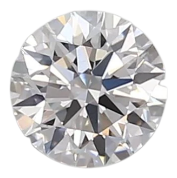 0.39 Carat D VVS2 Round Lab Diamond