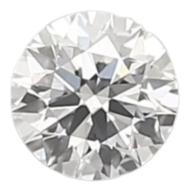 0.39 Carat D VVS2 Round Lab Diamond