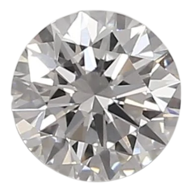 0.39 Carat D VVS2 Round Lab Diamond