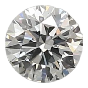 0.39 Carat D VVS2 Round Lab Diamond
