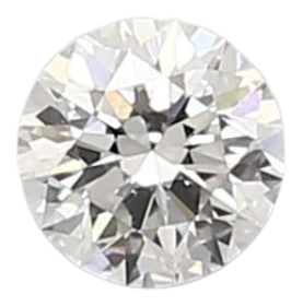 0.39 Carat D VVS2 Round Lab Diamond