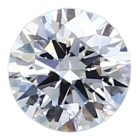 0.39 Carat D VVS2 Round Lab Diamond