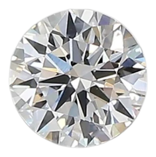 0.39 Carat D VVS2 Round Lab Diamond