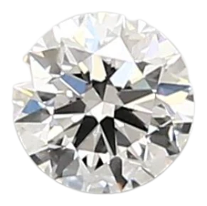 0.39 Carat D VVS2 Round Lab Diamond