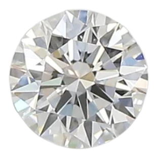 0.39 Carat D VVS2 Round Lab Diamond