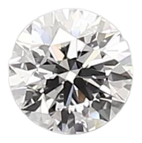 0.39 Carat D VVS2 Round Lab Diamond
