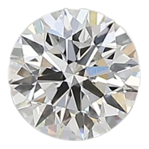 0.39 Carat D VVS2 Round Lab Diamond