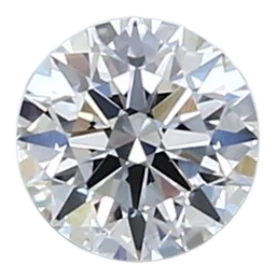 0.39 Carat D VVS2 Round Lab Diamond