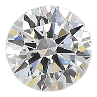 0.39 Carat D VVS2 Round Lab Diamond