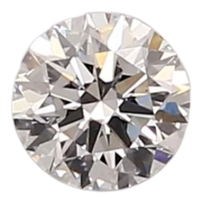 0.41 Carat D SI1 Round Lab Diamond