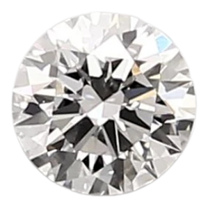 0.41 Carat D VVS2 Round Lab Diamond