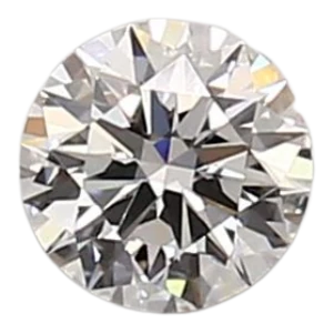 0.41 Carat D VVS2 Round Lab Diamond