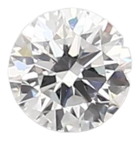 0.41 Carat D VVS2 Round Lab Diamond