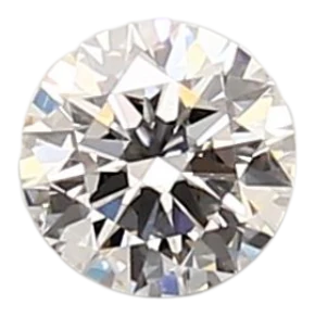 0.41 Carat D VVS2 Round Lab Diamond