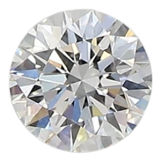 0.42 Carat D VVS1 Round Lab Diamond
