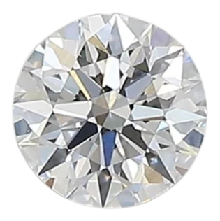 0.42 Carat D VVS1 Round Lab Diamond
