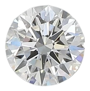 0.42 Carat D VVS2 Round Lab Diamond