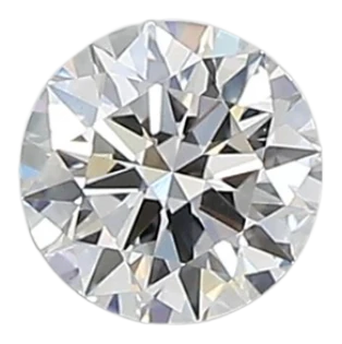 0.42 Carat D VVS2 Round Lab Diamond