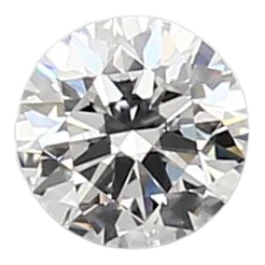 0.42 Carat D VVS2 Round Lab Diamond