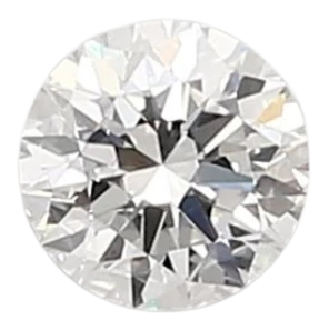 0.42 Carat D VVS2 Round Lab Diamond