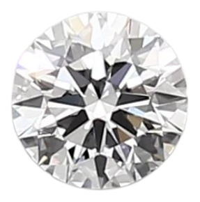 0.42 Carat D VVS2 Round Lab Diamond