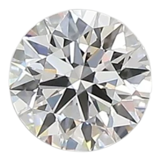 0.42 Carat D VVS2 Round Lab Diamond