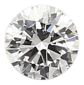 0.42 Carat D VVS2 Round Lab Diamond