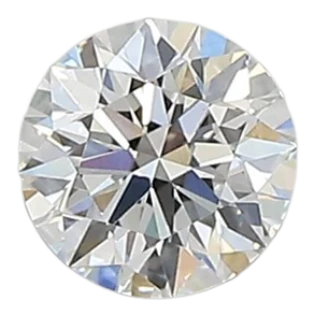 0.42 Carat D VVS2 Round Lab Diamond