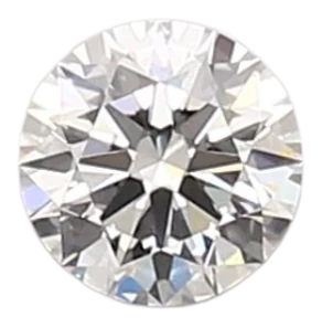 0.43 Carat D VS2 Round Lab Diamond