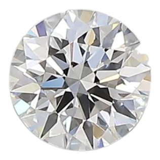 0.43 Carat D VVS1 Round Lab Diamond