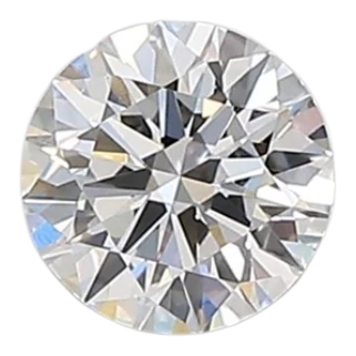 0.43 Carat D VVS2 Round Lab Diamond