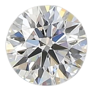 0.43 Carat D VVS2 Round Lab Diamond
