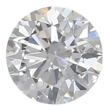 0.43 Carat D VVS2 Round Lab Diamond