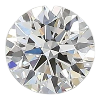 0.43 Carat D VVS2 Round Lab Diamond