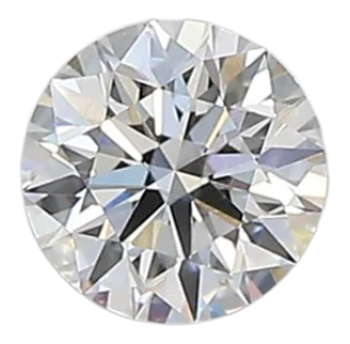 0.43 Carat D VVS2 Round Lab Diamond