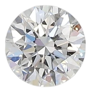 0.43 Carat D VVS2 Round Lab Diamond