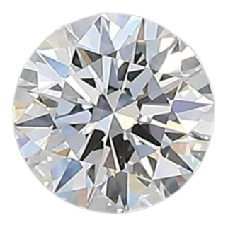 0.43 Carat D VVS2 Round Lab Diamond