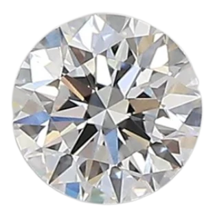 0.43 Carat D VVS2 Round Lab Diamond