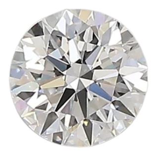 0.43 Carat D VVS2 Round Lab Diamond