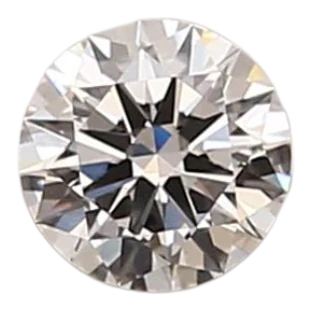 0.44 Carat D VVS2 Round Lab Diamond