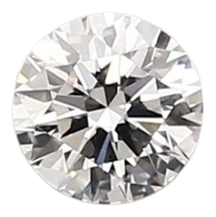 0.44 Carat D VVS2 Round Lab Diamond