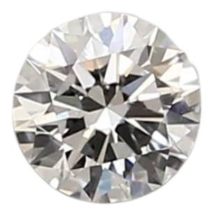0.44 Carat D VVS2 Round Lab Diamond