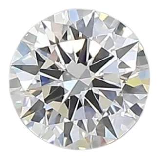0.44 Carat D VVS2 Round Lab Diamond