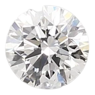 0.44 Carat D VVS2 Round Lab Diamond
