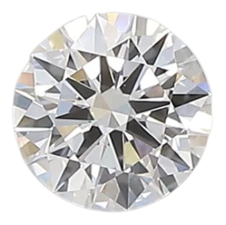 0.44 Carat D VVS2 Round Lab Diamond
