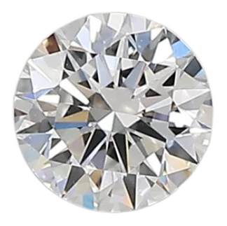 0.44 Carat D VVS2 Round Lab Diamond