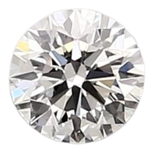0.44 Carat D VVS2 Round Lab Diamond