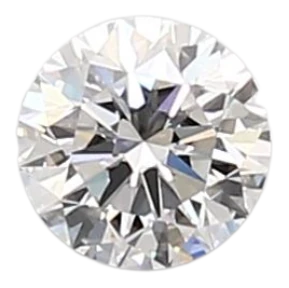 0.44 Carat D VVS2 Round Lab Diamond