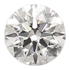 0.44 Carat E VVS2 Round Lab Diamond