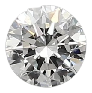 0.44 Carat E VVS2 Round Lab Diamond